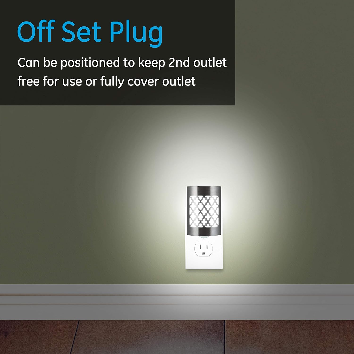 long-life, energy-efficient led (no bulbs to replace, cool to the touch)