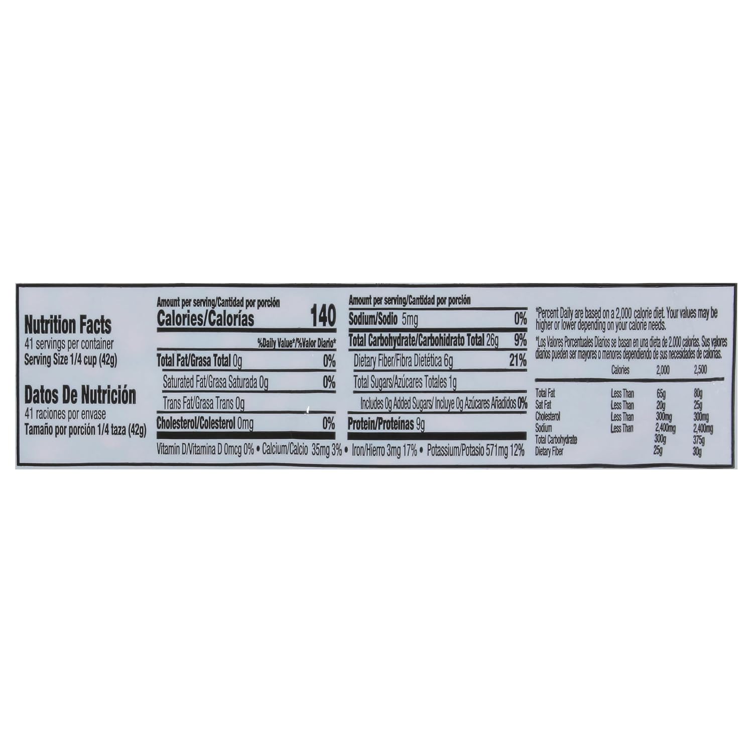 long shelf life dry format, no refrigeration required