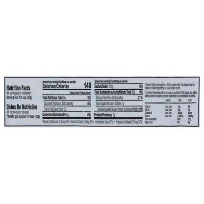 long shelf life dry format, no refrigeration required