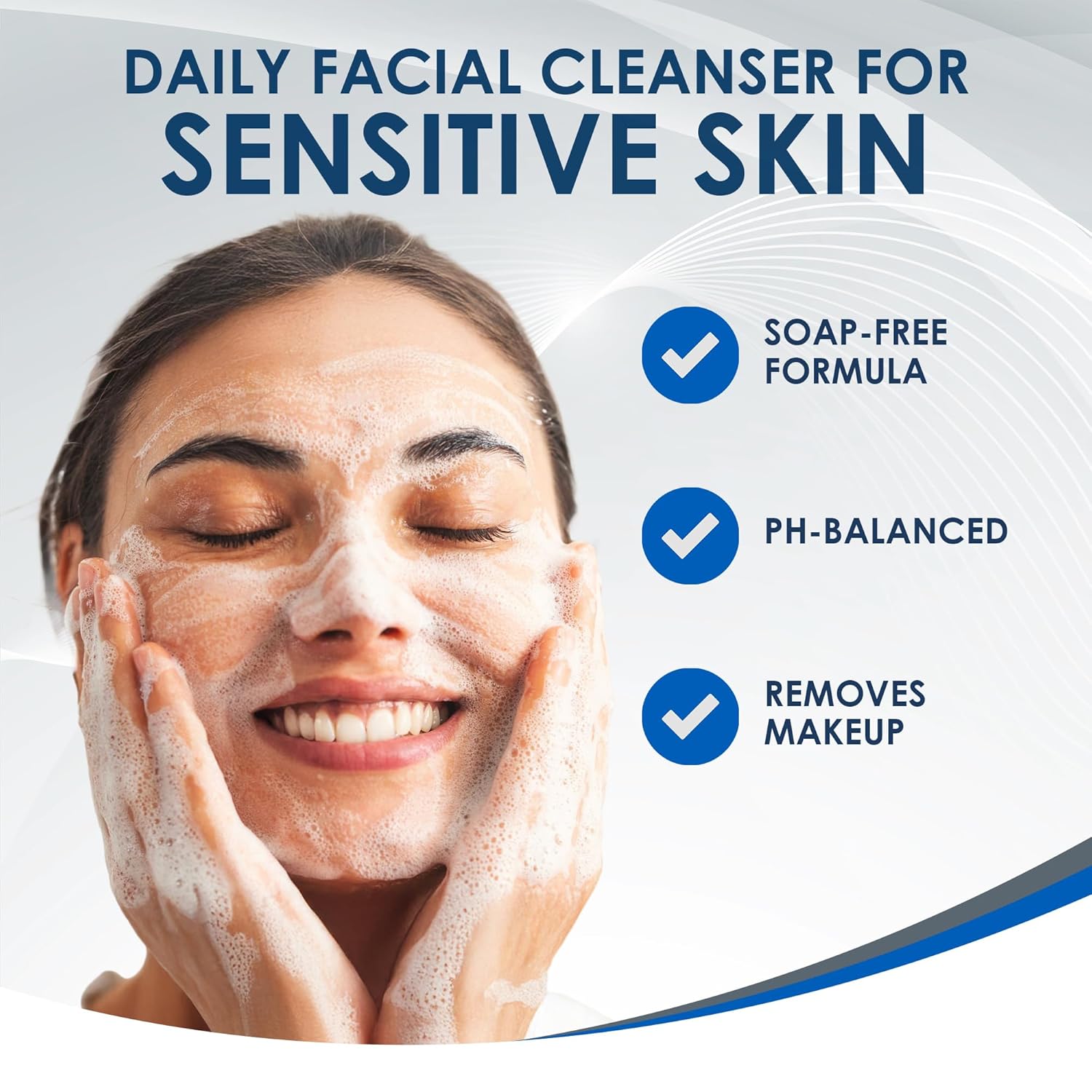 lotion-based, soap-free and sulfate-free formula