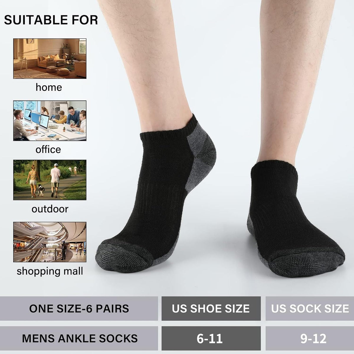 low-cut / ankle height silhouette