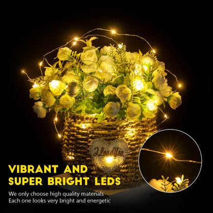 low-heat, low-power led safe to touch with no glare or eye strain
