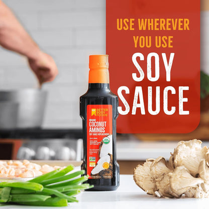 lower sodium content compared to traditional soy sauce