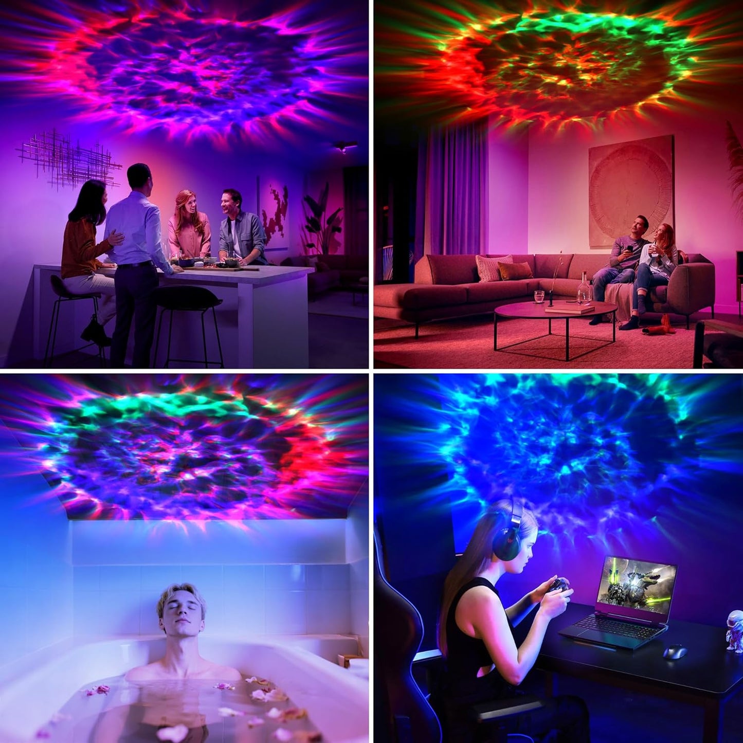 Lumaverse Galaxy Star Projector – Romantic Valentine's Day Gift for Her, 41-Mode Nebula Night Light for Bedroom