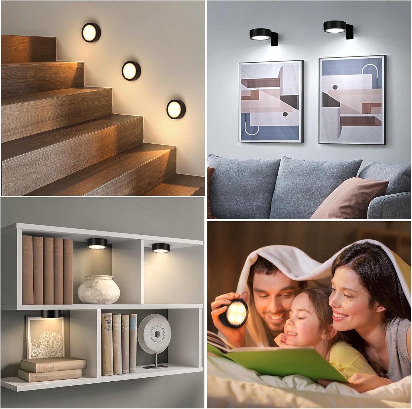 Lumena Painting Light – Calm Work Environment Accent, Wireless LED with Remote for Office Corners