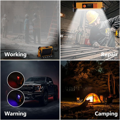 LUMENHUB Solar Powered Lantern – Emergency Preparedness & Storm Shelter Light, IP65 Rated
