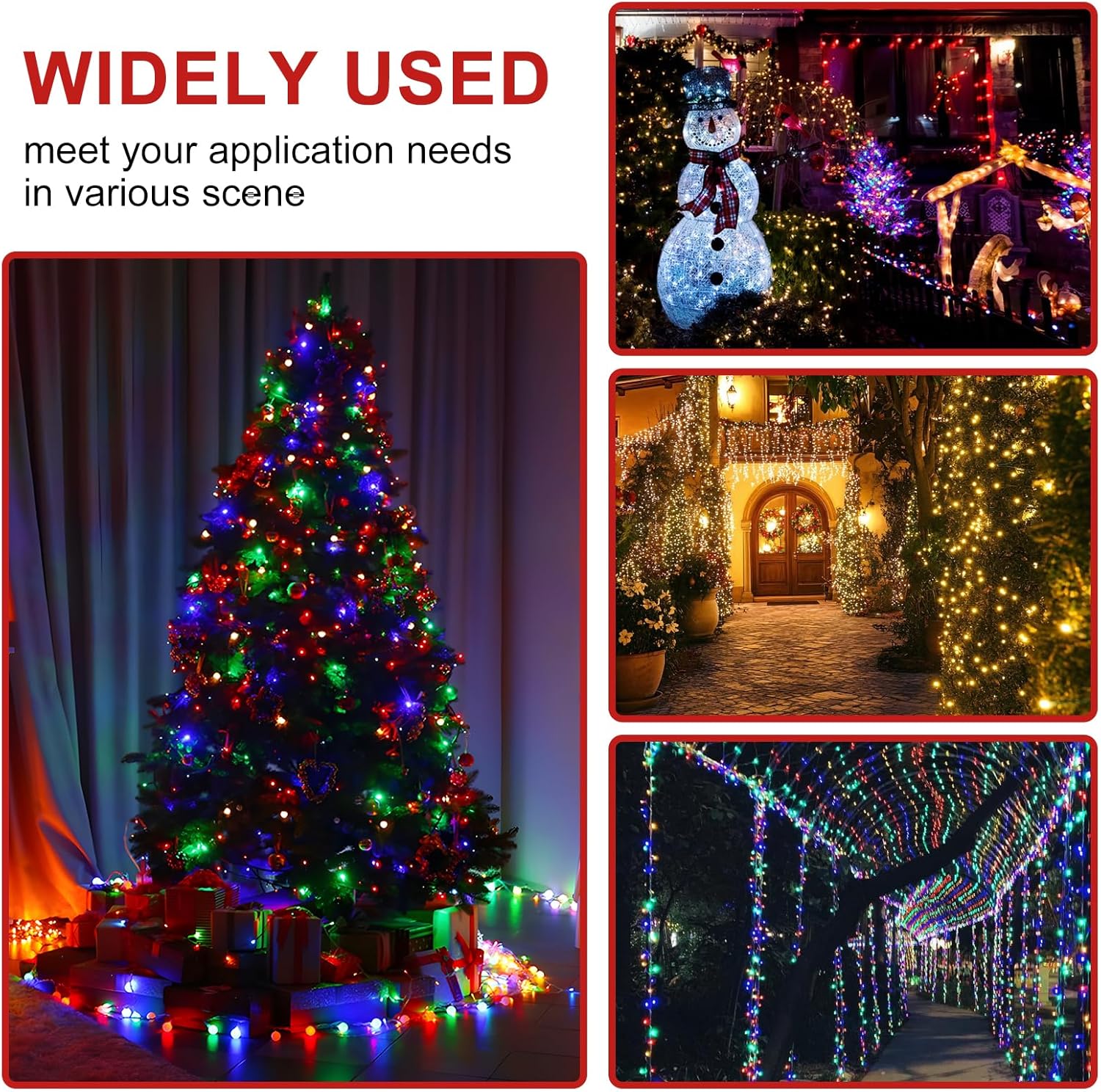 Lumicharm LED String Lights – Intentional Living Room Lighting, Simple Battery Operated Lights with Effortless Timer
