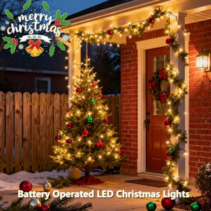 Lumicharm Safe String Lights – No Heat No Flame Indoor Lighting, 50 Cool Touch Bulbs with Auto Timer