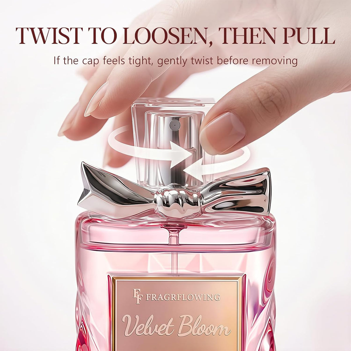 Lumière & Bloom Soft Floral Body Mist – Aromatherapy Accent for Bedroom Vanity, 3.4 fl oz