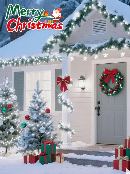 Lumify Solar String Lights with Memory Mode – Charming Valentine's and Mother's Day Gift for Her