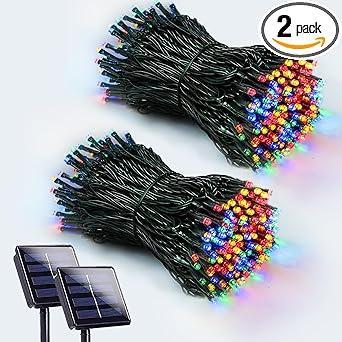 Lumimuse Solar String Lights Valentine and Holiday Gift – 200 LED Romantic Backyard and Garden Decor for Couples and New Homeowners