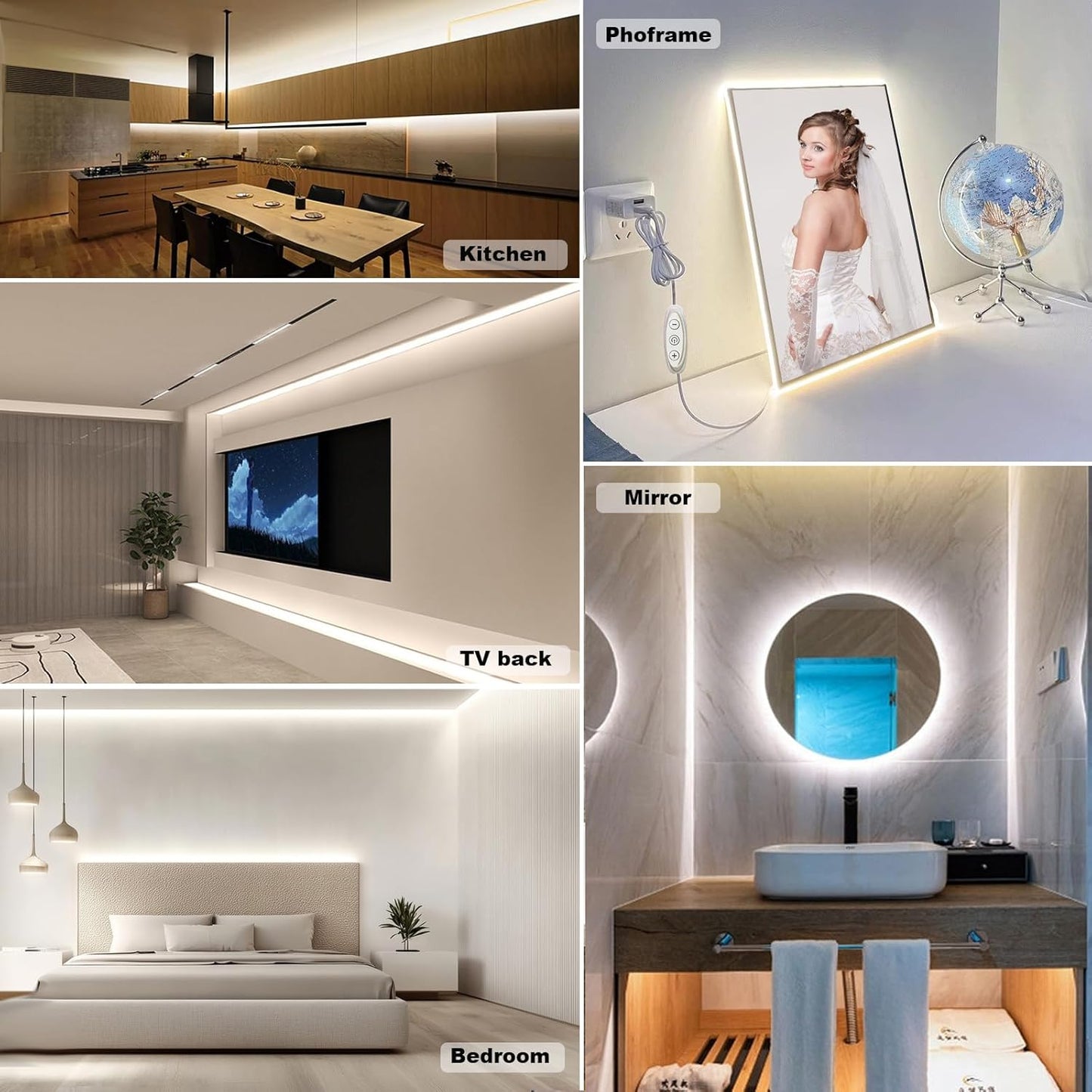 LuminGlow COB LED Strip Light – Ready-to-Gift Desk and Sewing Room Upgrade for the DIY Enthusiast