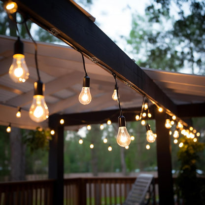 Lumivo Clear Light Clips – Invisible Adhesive Hooks for Bedroom, Living Room, and Cozy Indoor Ambiance