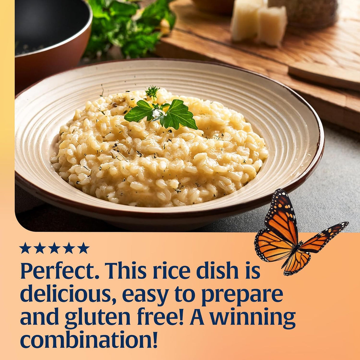 Lundberg Parmesan Risotto - Fast Weeknight Side for the Office Lunch Prep Station and Home Kitchen