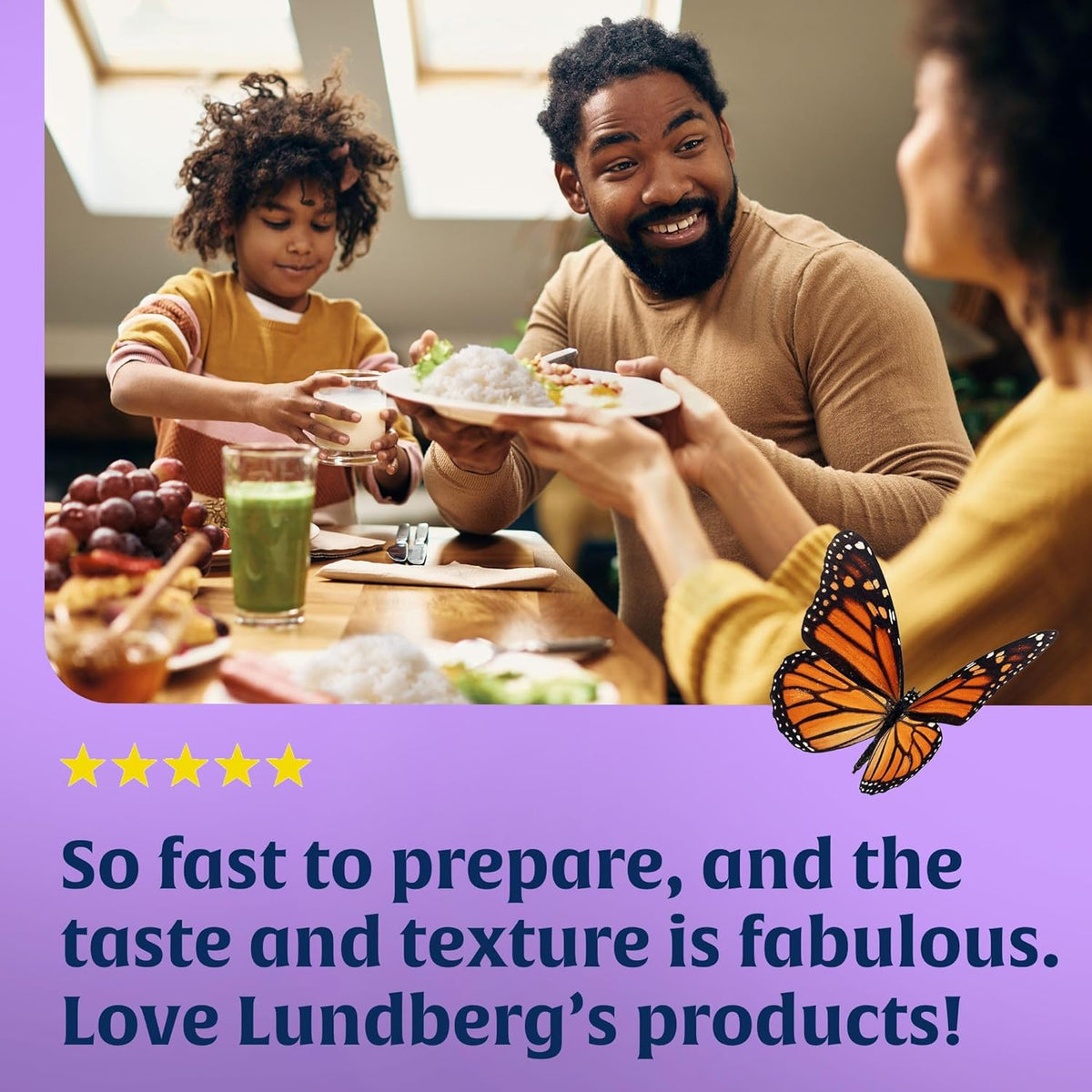 Lundberg Value Size Regenerative Organic Jasmine Rice – Clean Pantry Staple for Mindful Meal Prep at Home