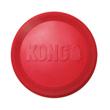 KONG Flyer Forgiving Rubber Fetch Disc for Rough-Playing Dogs, Safer Outdoor Dog Toy for Daily Exercise