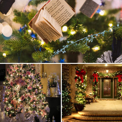 LYCKLIG Globe String Lights – Cozy Bedroom Aesthetic with Warm White 2300K Glow, 70 LED 19Ft Plug-in Fairy Lights