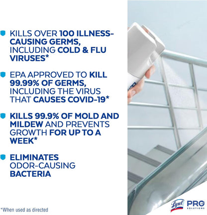 Lysol Disinfectant Spray Crisp Linen, Hostess Gift Sanitizing Spray for Friends and Family