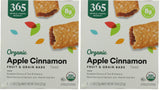 365 by Whole Foods Market, Organic Apple Cinnamon Cereal Bar 6 Count, Wholesome After-School Snack for Kids' Kitchen