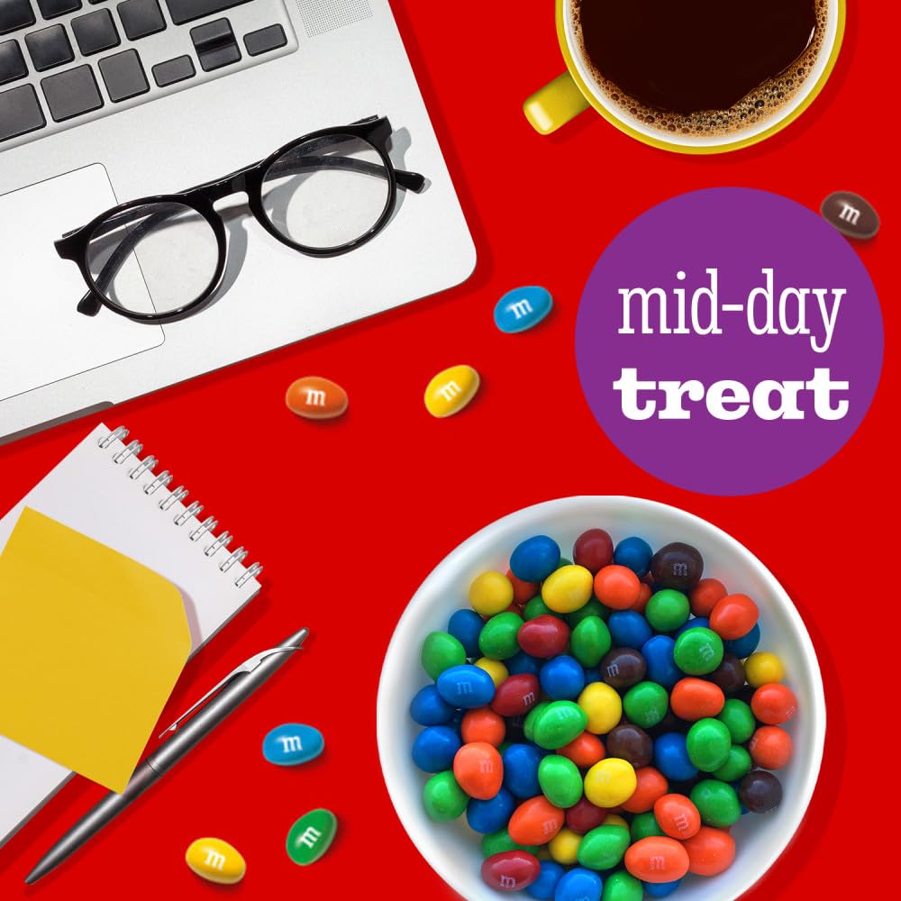 M&M'S Peanut Milk Chocolate Bulk Pack – Team Break Room Candy Supply and Coworker Snack Draw
