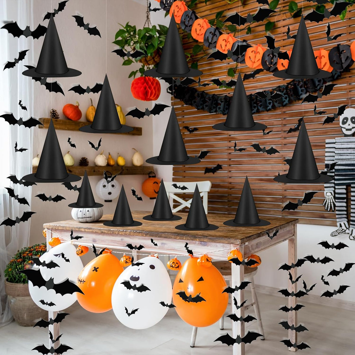machine-washable hat material for reuse across multiple halloween seasons
