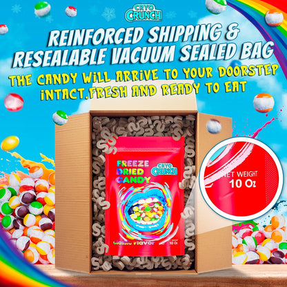 made from original factory candies, not knock-offs, with sour and berry flavor variations available for mix-and-match variety packs