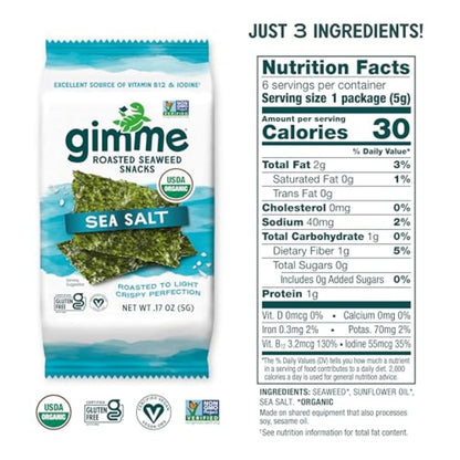 made from premium organic seaweed sustainably harvested in south korea