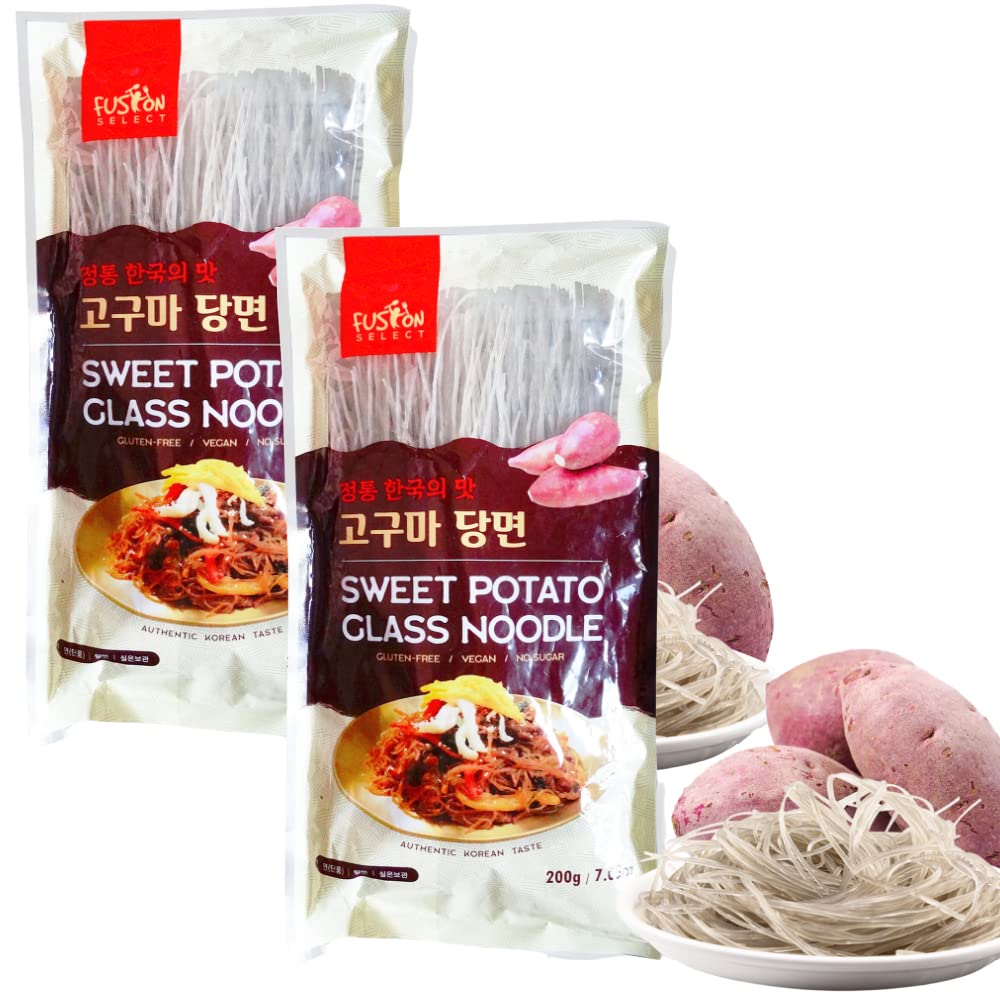 made from sweet potato starch and water only — minimal clean-ingredient formulation