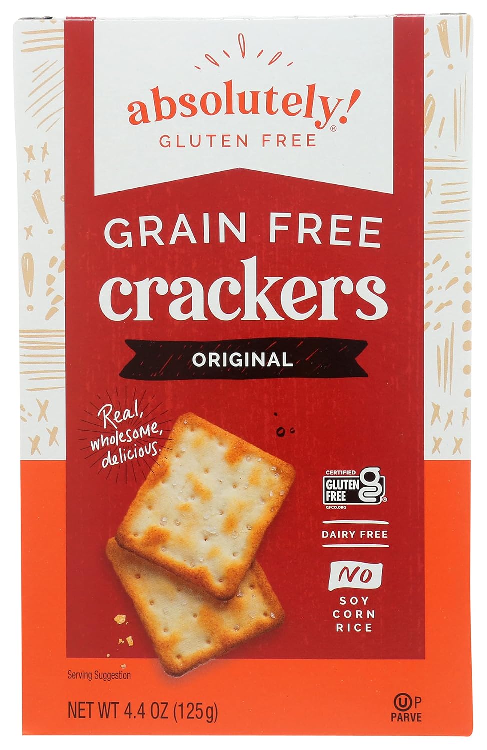 made primarily from potato flour for a uniquely light, crispy texture
