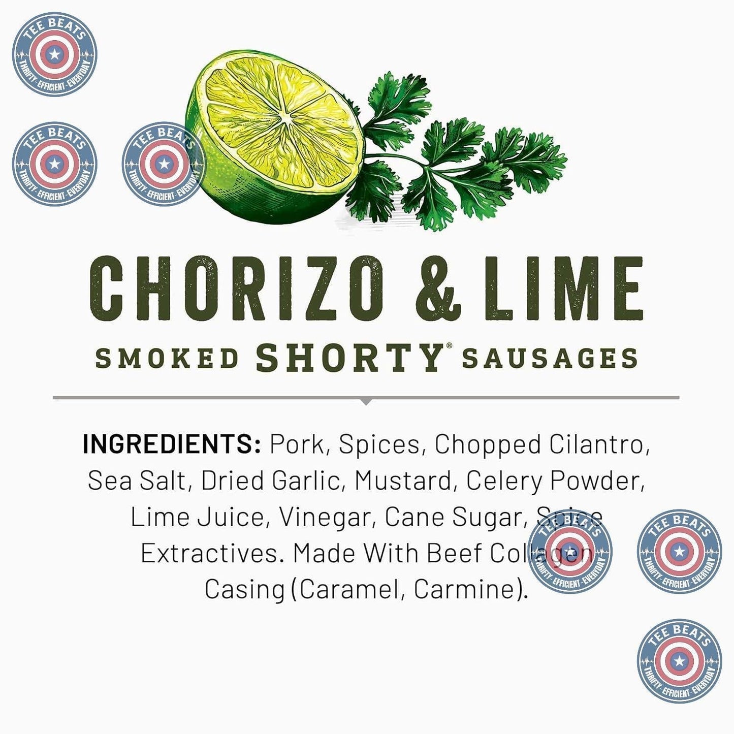 made with fresh never-frozen pork, real cilantro leaves, lime juice, and chorizo seasoning
