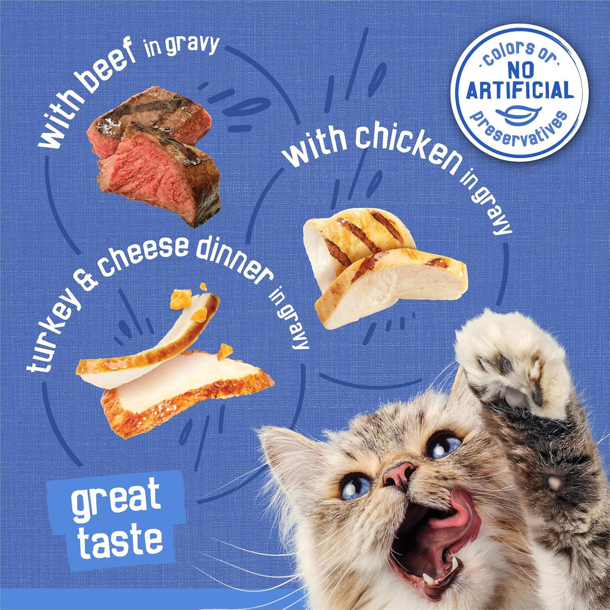 made with real beef or poultry
