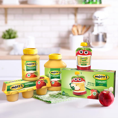 Mott's Real Fruit Snack Pack – Convenient Lunch Bag Addition for Busy Professionals and Remote Workers, 20 Pouches