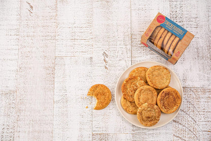 made with recognizable ingredients including butter, eggs, brown sugar, and cinnamon