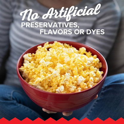 made with whole-grain, non-gmo popping corn