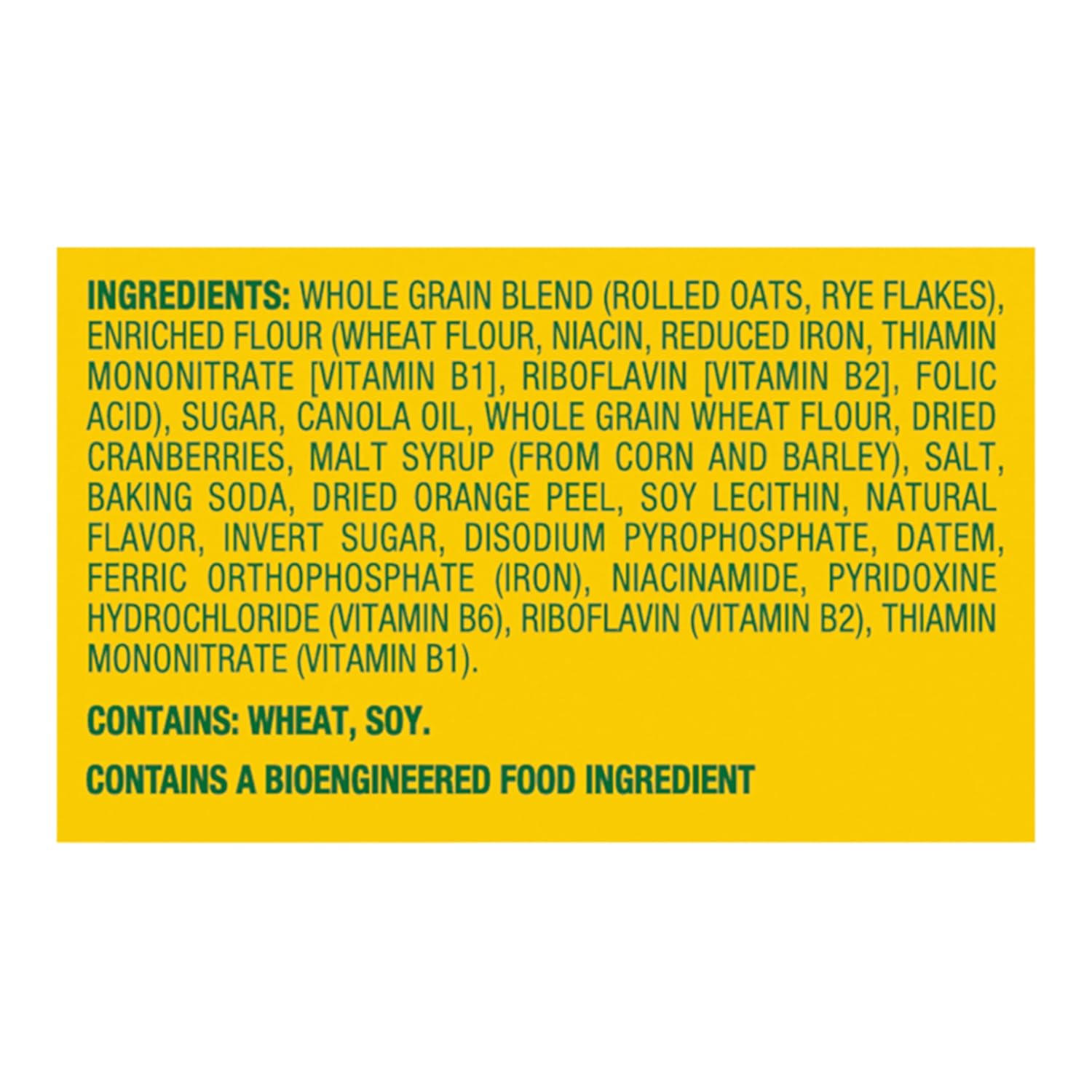 made with wholesome grains as the base ingredient
