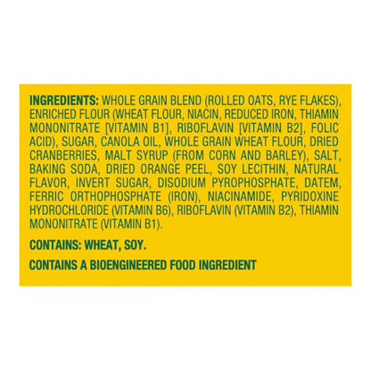 made with wholesome grains as the base ingredient