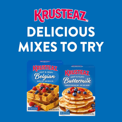 Krusteaz Complete Buttermilk Mix for Weekend Brunch Area, Simple Pancakes for Children and Group Waffles