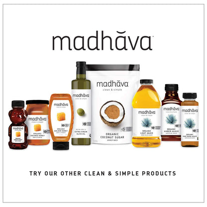 MADHAVA Organic Coconut Sugar – Unrefined Staple for Effortless Simplicity in Home Cooking