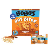 Bobo's Fruit, Chocolate and Nut-Butter Oatmeal Bites – Clean-Label Snack for Meditation and Workday Resets, Bite-Size Portions