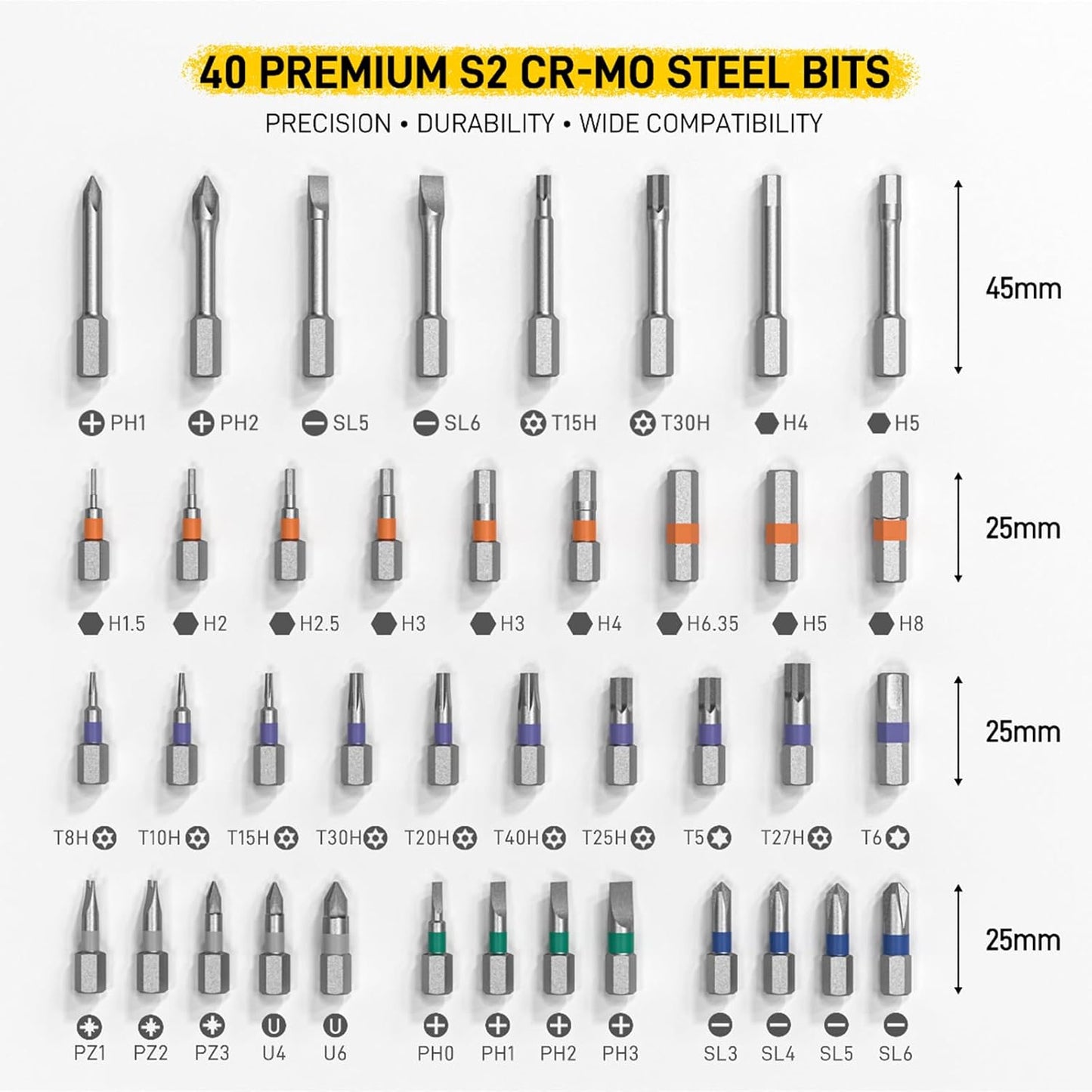 magnetic bit retention system with self-recharging magnetic storage case