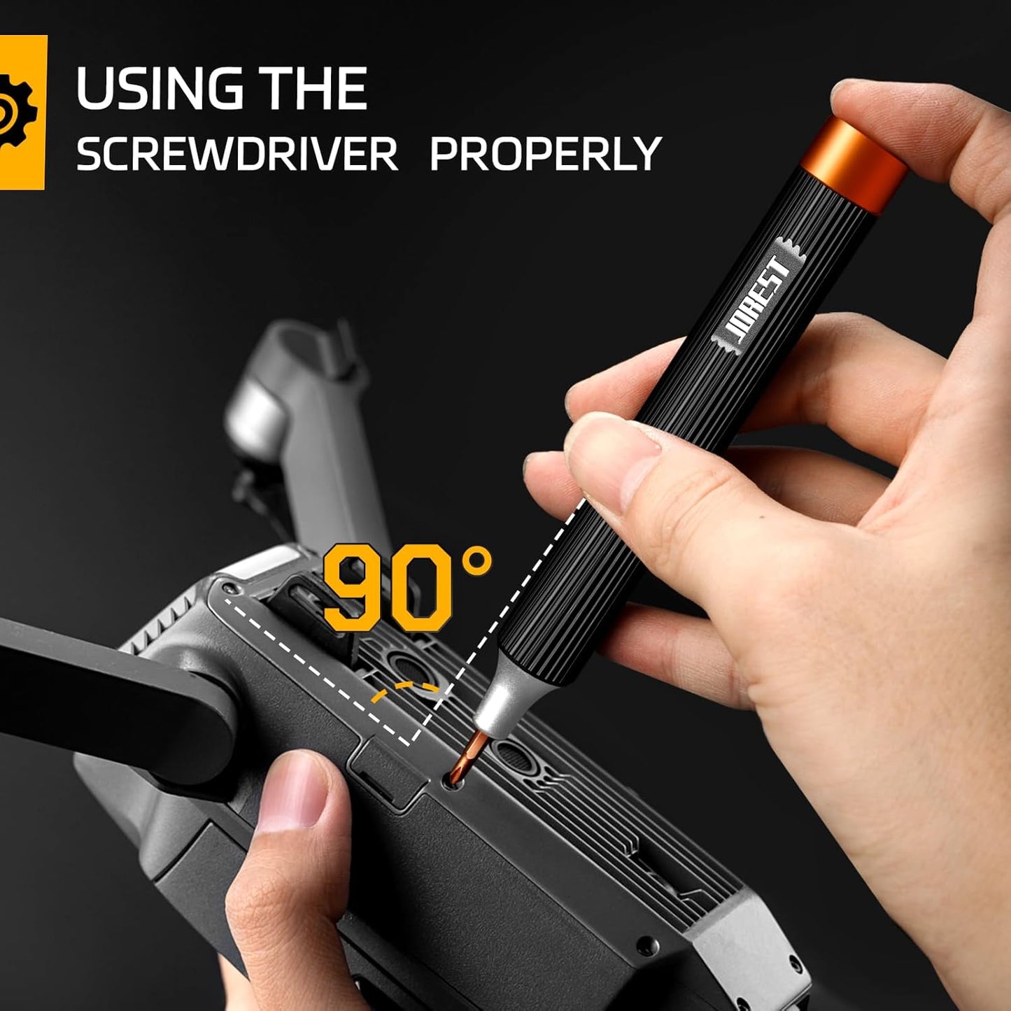 magnetic bit storage slot inside the handle to prevent loss
