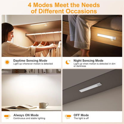 magnetic mounting with included adhesive iron plates for non-metal surfaces, sold as 2-pack in 9 color/size variants