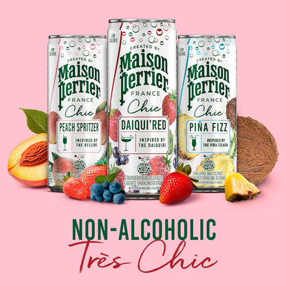 Maison Perrier Chic Non-Alcoholic Cocktail Pack – Premium Bar Cart Addition for Sophisticated Hosts