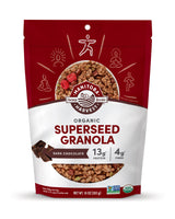 Manitoba Harvest Organic Superseed Granola – Patio Brunch Dark Chocolate Topping for Acai Bowls Served Alfresco with Omega-Rich Seeds