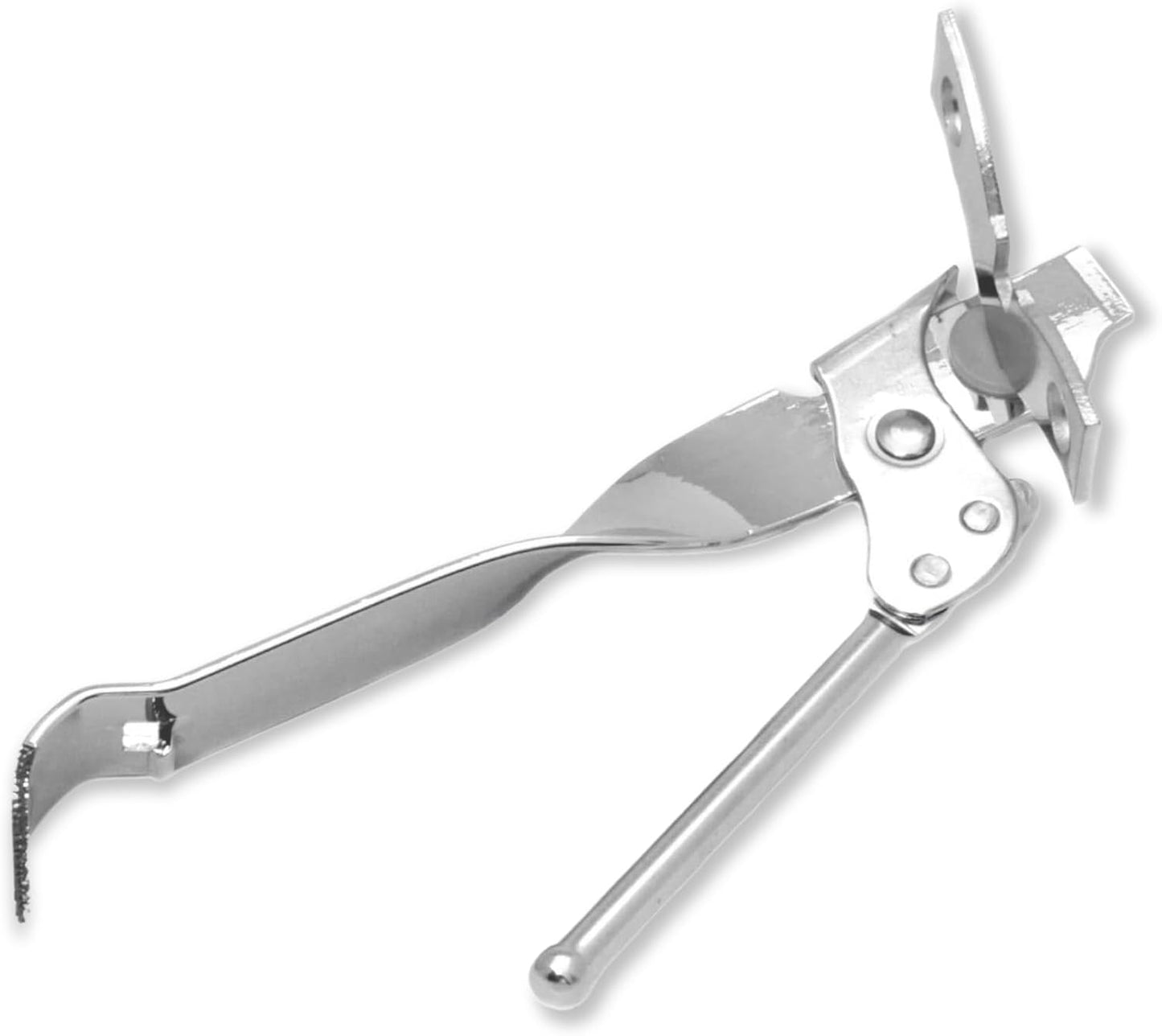 manual hand-crank operation with no electricity required