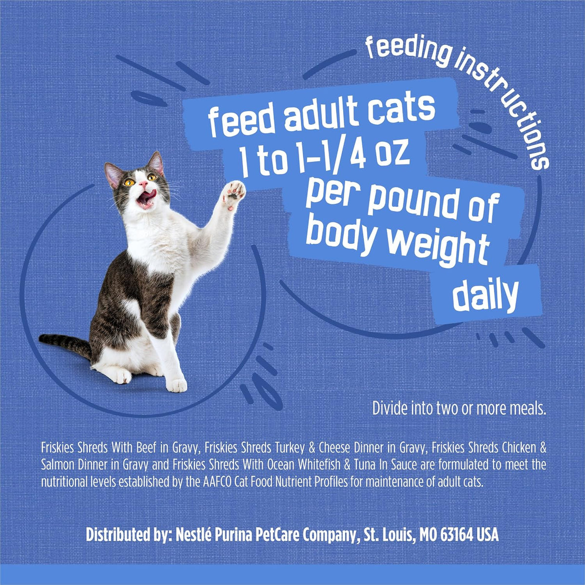 manufactured in purina-owned u.s. production facilities for domestic quality control