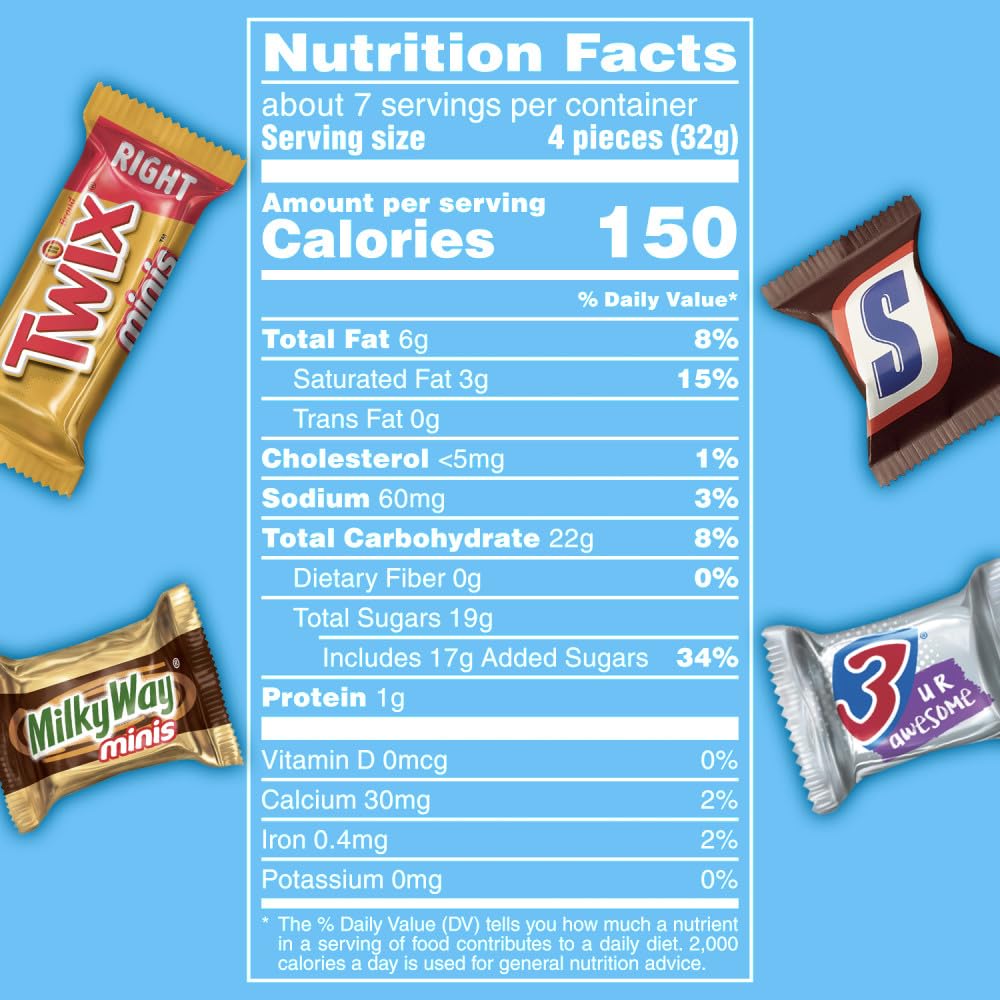 MARS Mini Candy Bag – Home Bar Decor Accent and Rec Room Sports Night Treat Display