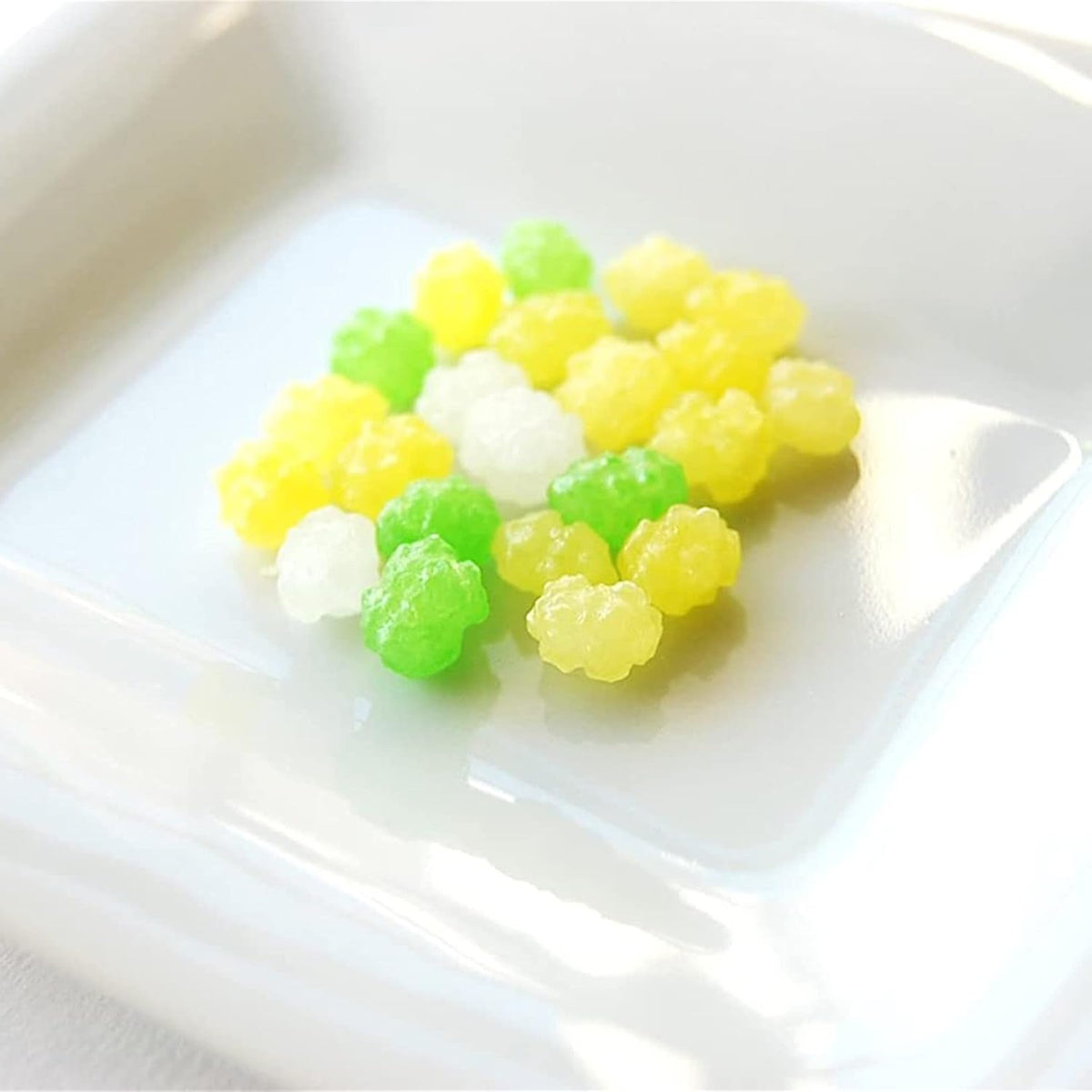 MARUTA Candy Konpeito – Single-Color Crystal Sugar Candy, 50 Pre-Portioned Packets Safe for School Lunches & After-School Rewards