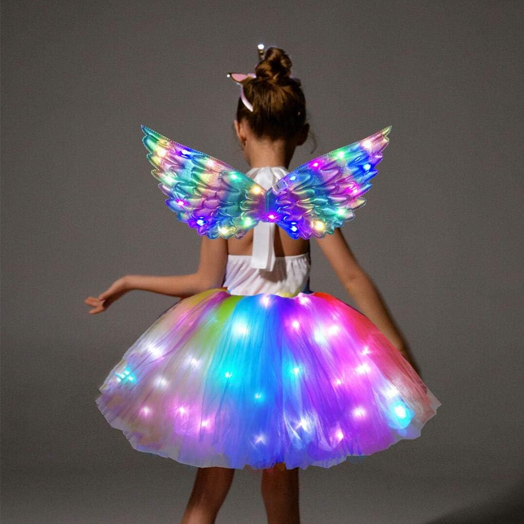 matching led headband with unicorn horn