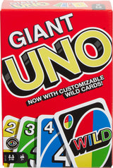 Mattel UNO Giant Card Game - Decorative Functional Showpiece for Man Cave & Sports Themed Game Night